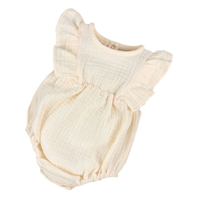 Песочник-боди из муслина Carrot 10002196 кремовый 01